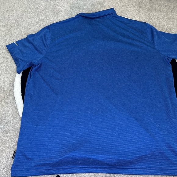 Nike Blue Polo Shirt with Colts Branding - Picture 3 of 12